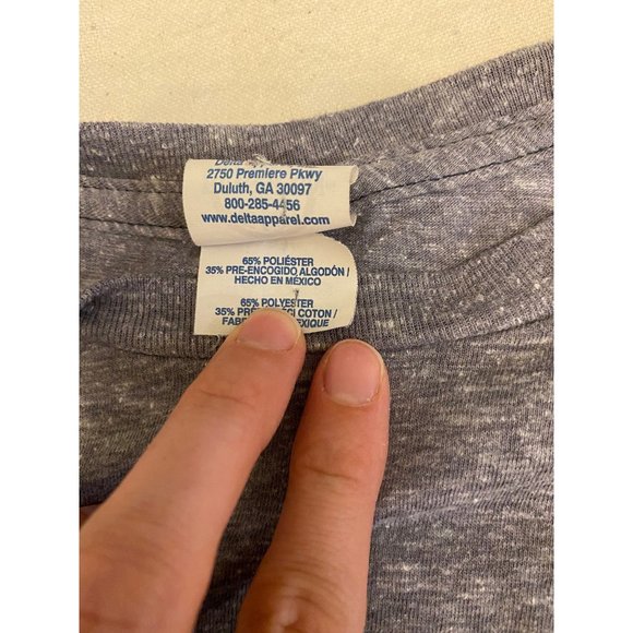 Delta Heather Blue Gray Southern Saltwater Coastal Outfitters Myrtle Bea… - Picture 4 of 5